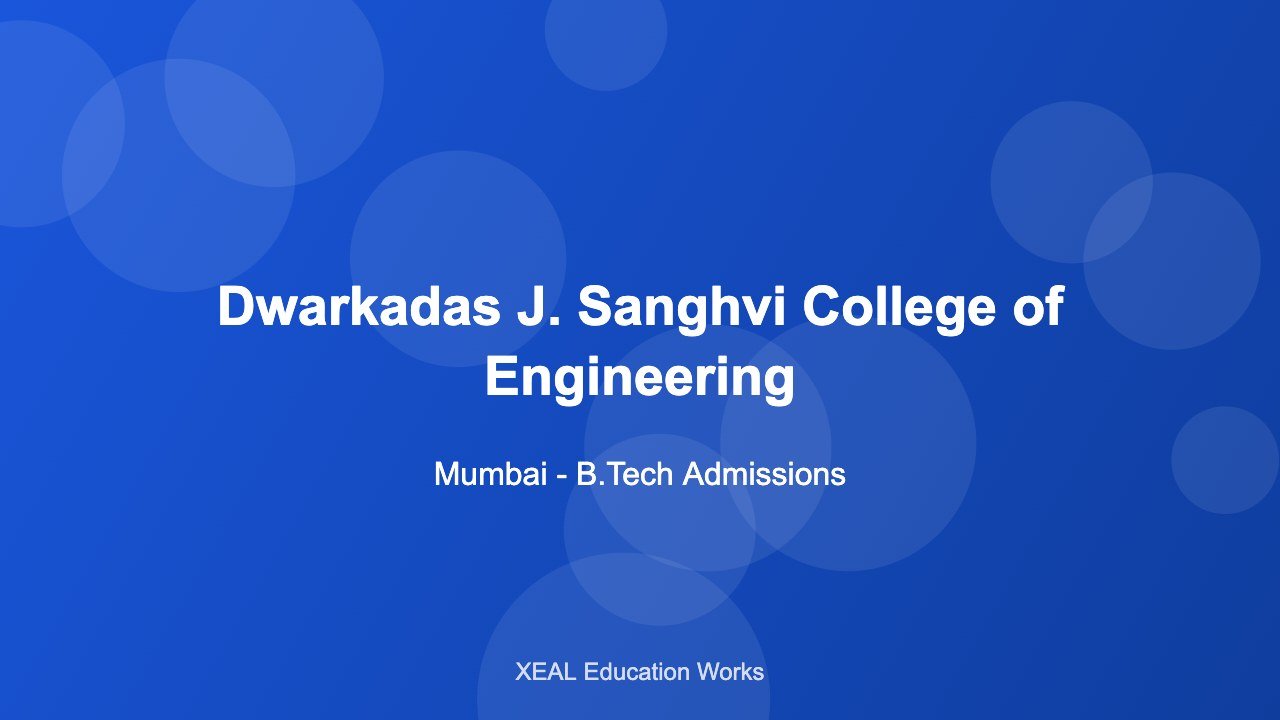 Dwarkadas J. Sanghvi College of Engineering (DJSCE)