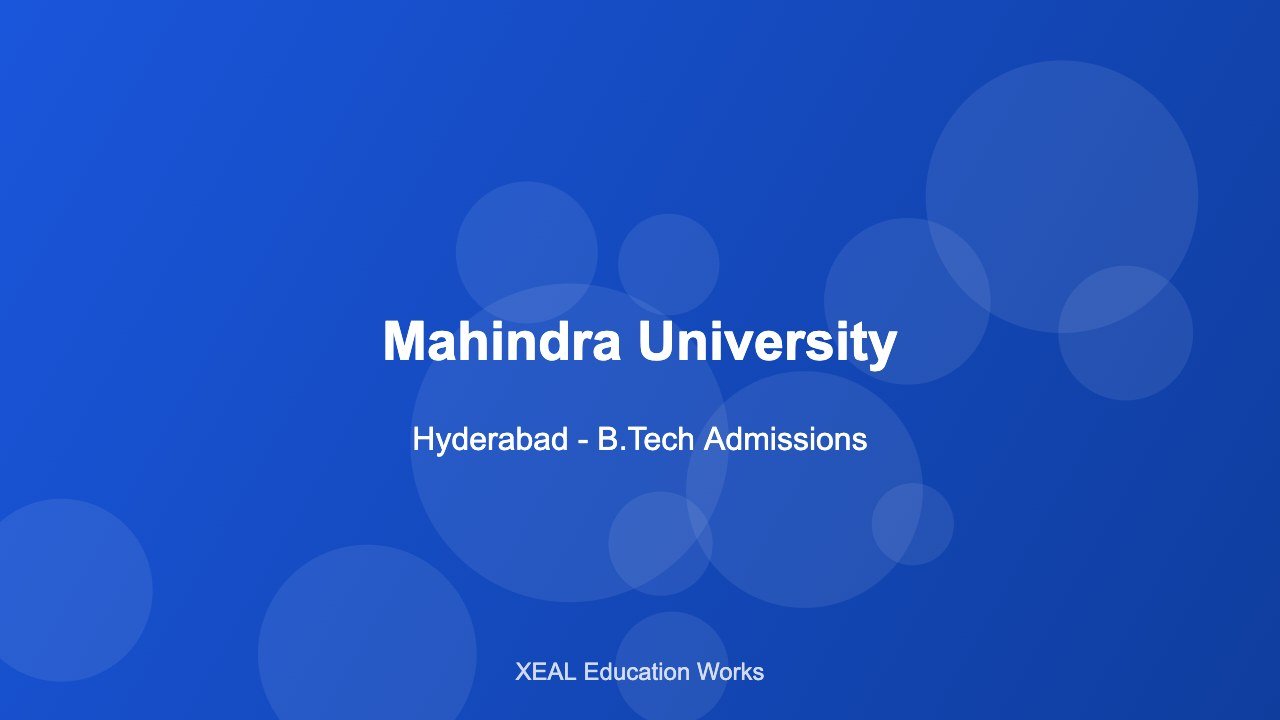 Mahindra University (Ecole Centrale School of Engineering)