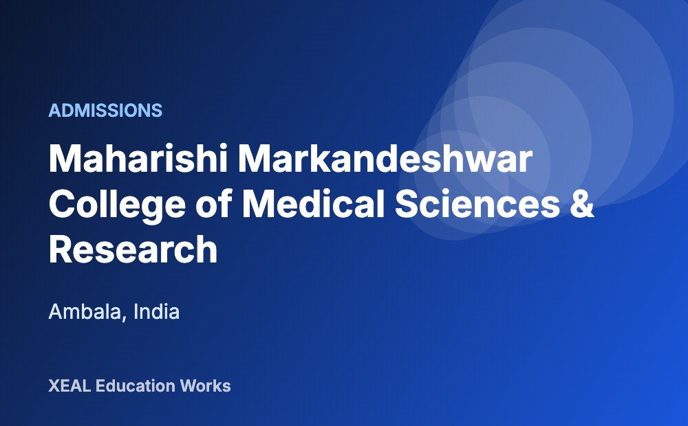 Maharishi Markandeshwar College of Medical Sciences & Research