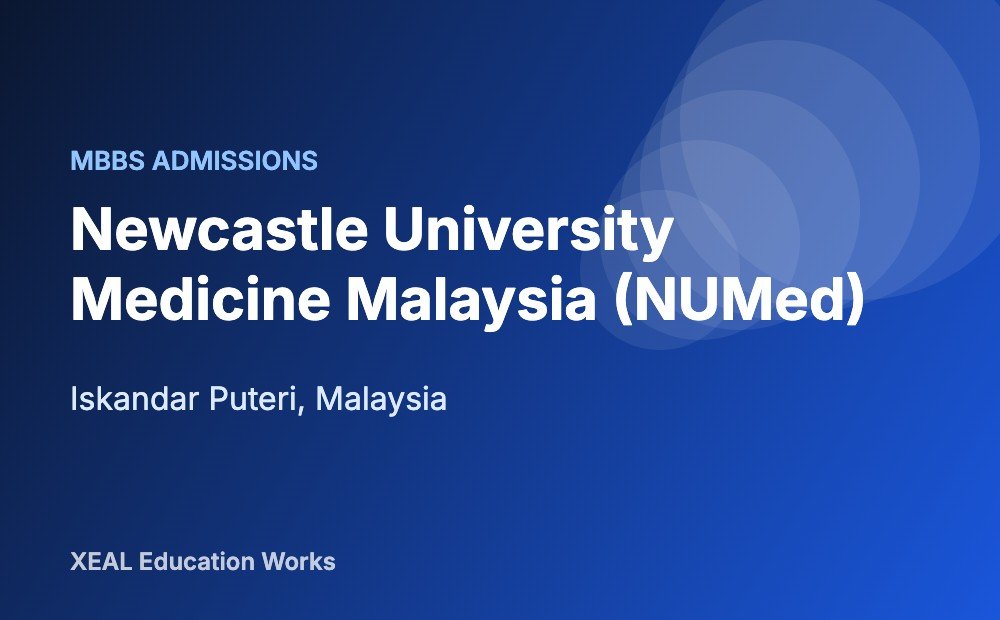 Newcastle University Medicine Malaysia (NUMed)