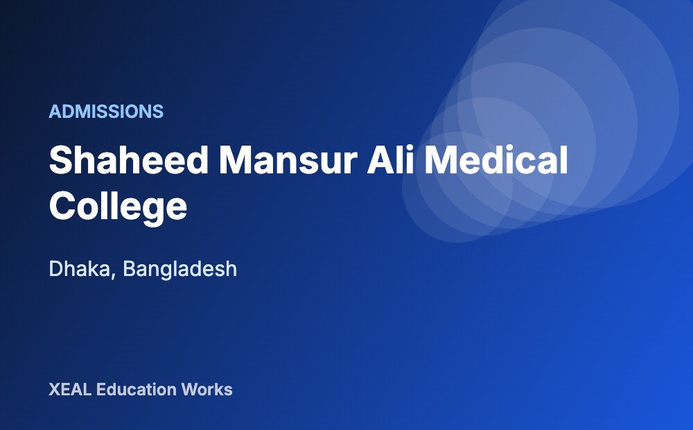 Shaheed Mansur Ali Medical College