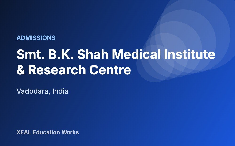 Smt. B.K. Shah Medical Institute & Research Centre
